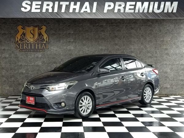 TOYOTA VIOS 1.5J AT ปี 2015 สีเทาดำ